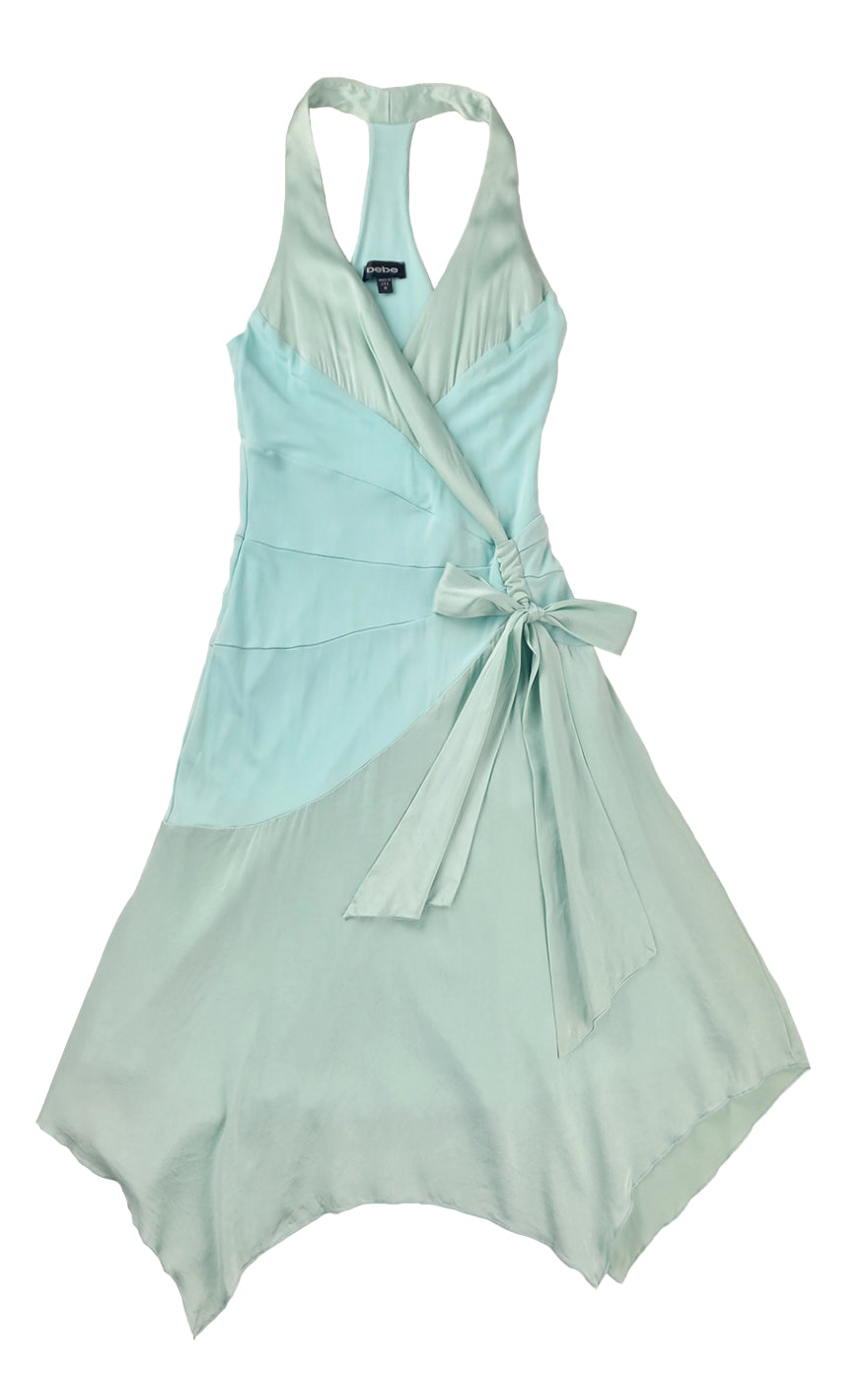 Aquamarine Handkerchief Dress
