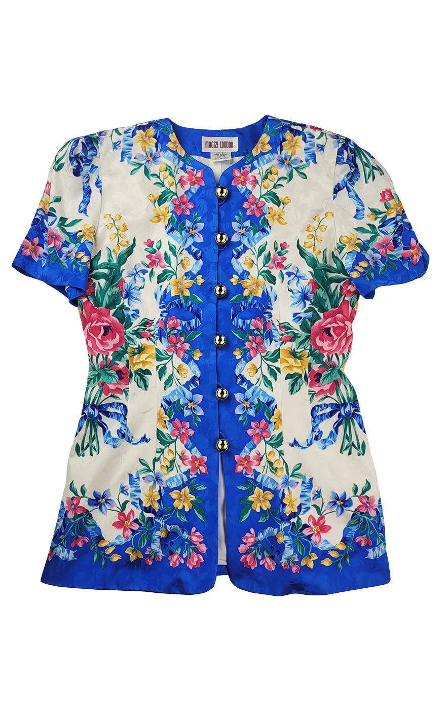 Maggie London Silk Evening Jacket