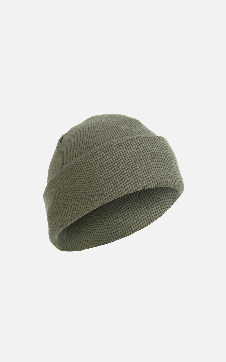 Fine Knit Watch Cap Foliage Green