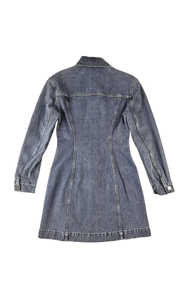 HELMUT LANG Femme Trucker Denim Dress