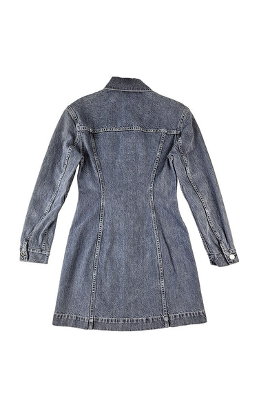 HELMUT LANG Femme Trucker Denim Dress