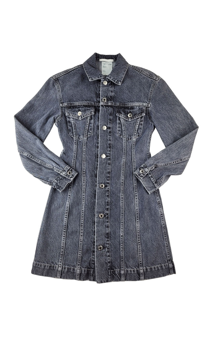 HELMUT LANG Femme Trucker Denim Dress