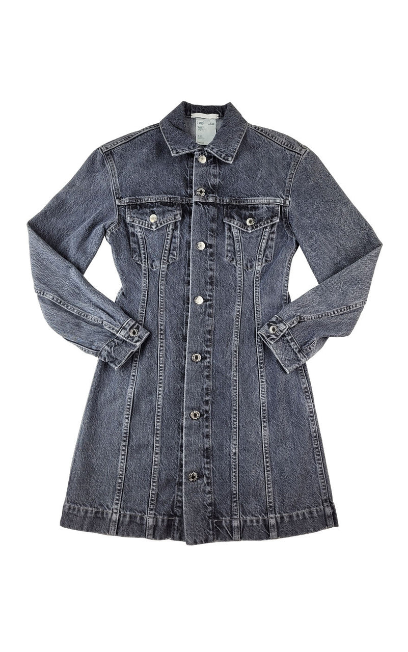 HELMUT LANG Femme Trucker Denim Dress