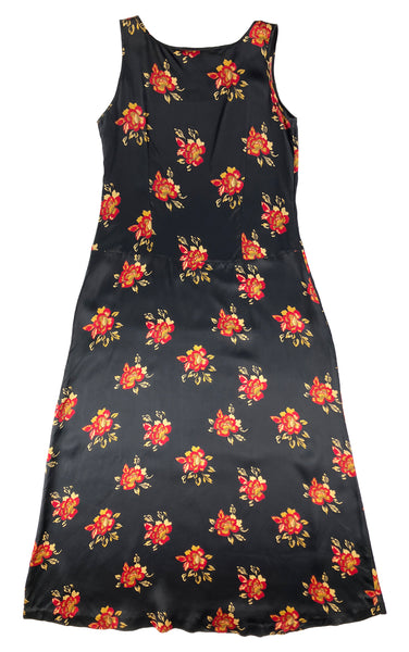 Silk Floral Dress