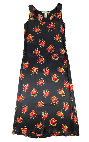 Silk Floral Dress