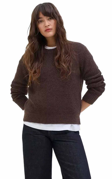 Global Crew Neck Sweater in Delicioso