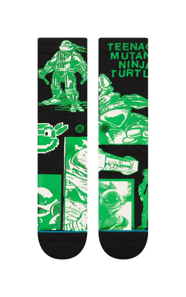 Teenage Mutant ninja Turtles Crew Socks in Black