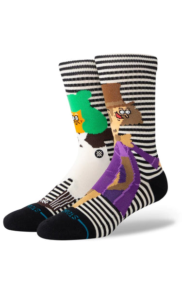 Willy Wonka by Jay Howell Oompa Loompa Crew Socks