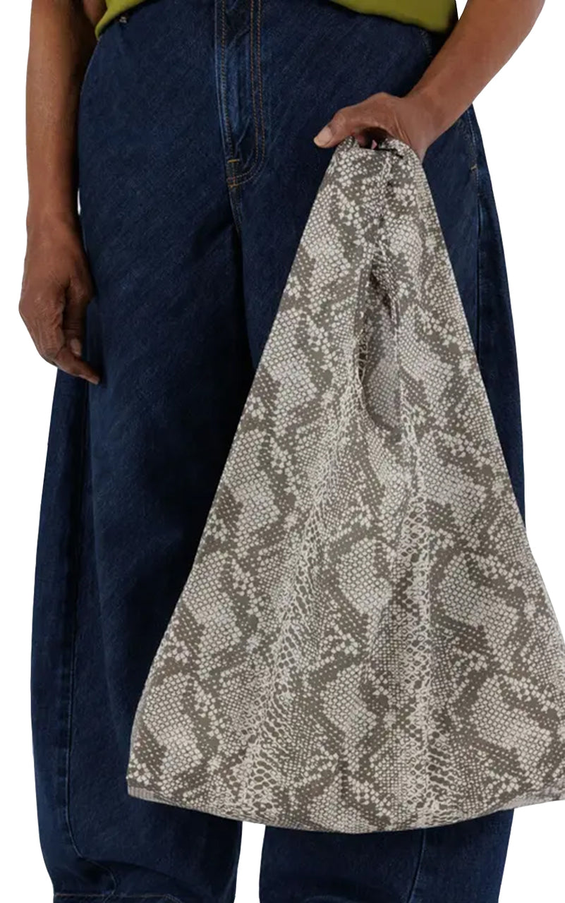 Snakeskin Standard Baggu