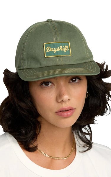 Dayshift Dad Hat in Fir Green