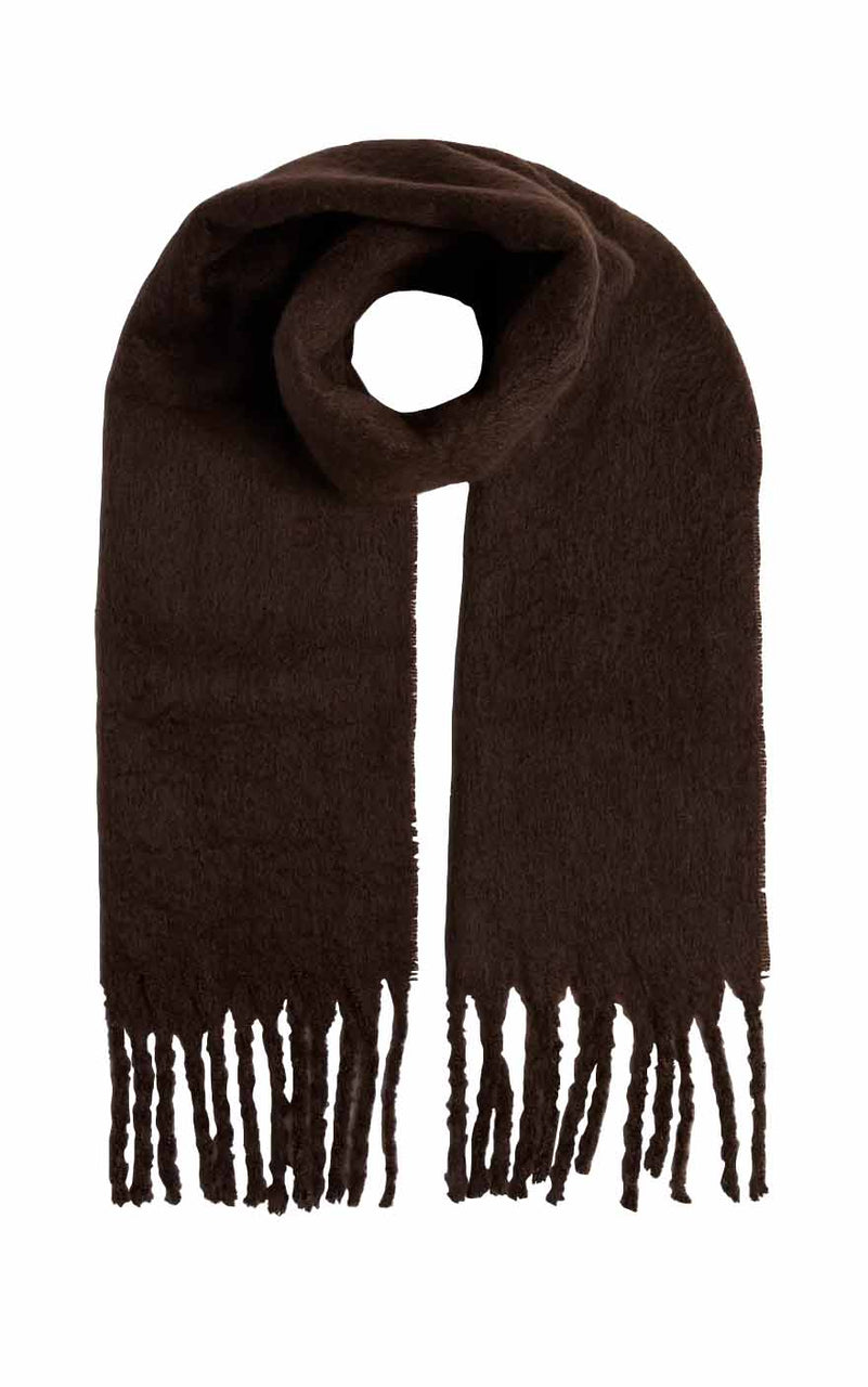 Kikita Scarf in Hot Fudge