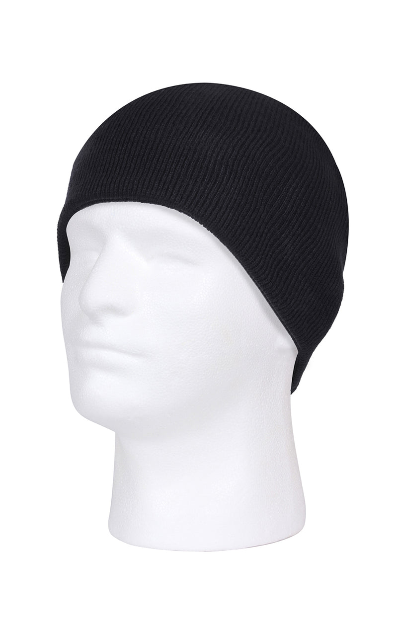 Skull Cap in Black