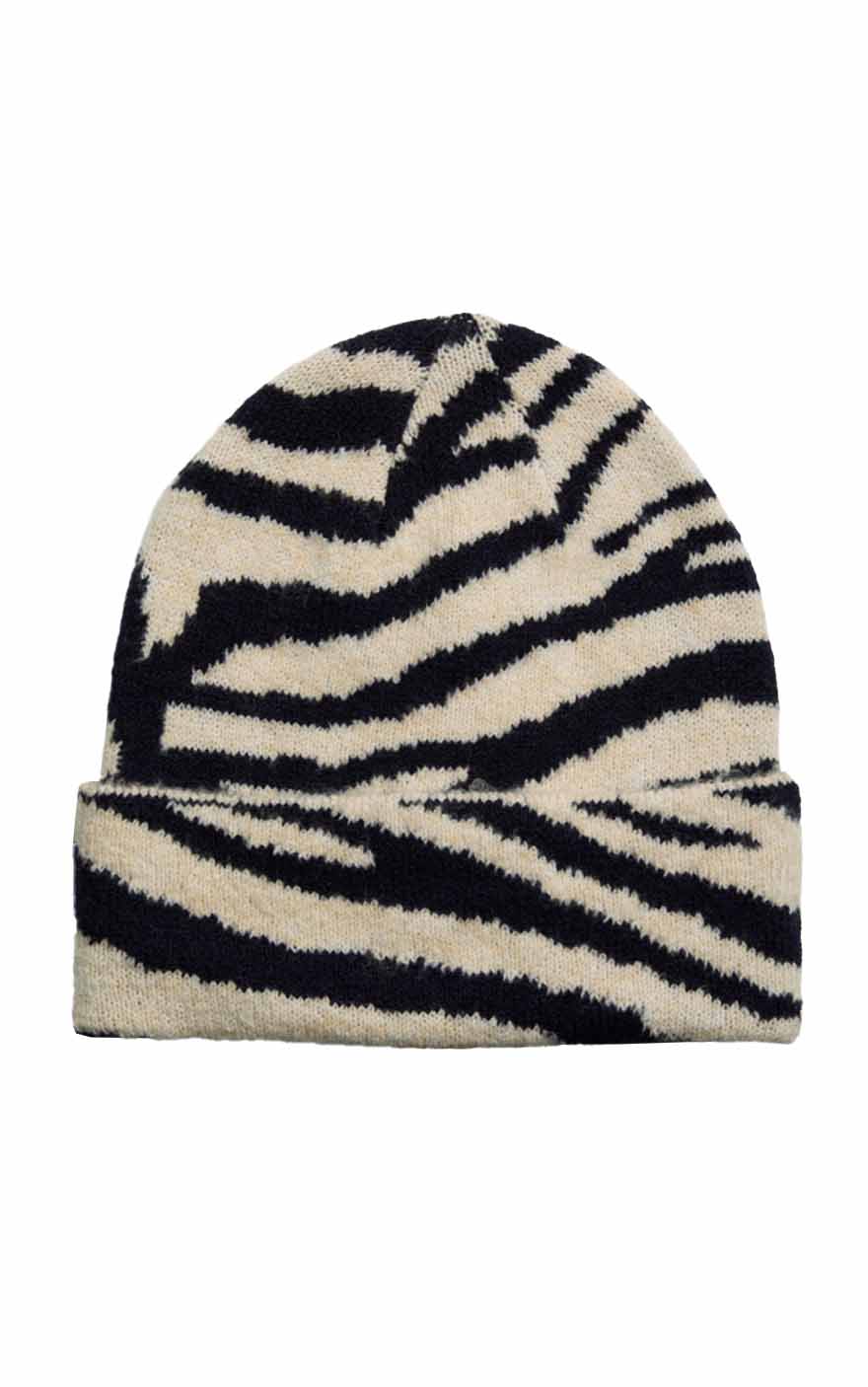 Juanita Toque in Birch Zebra