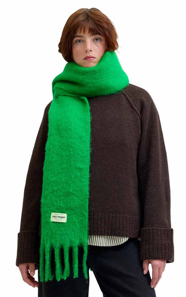 Leslie Scarf in Green Bee