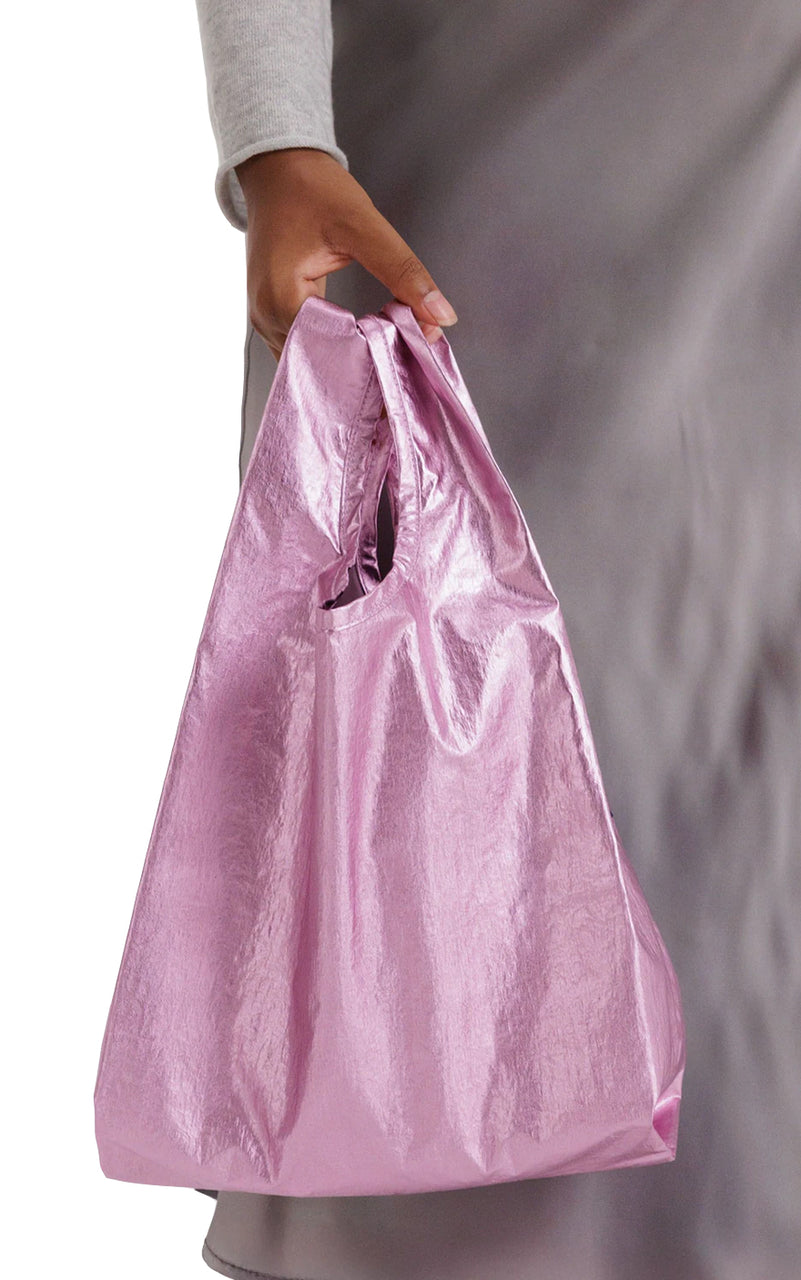 Blush Metallic Baby Baggu