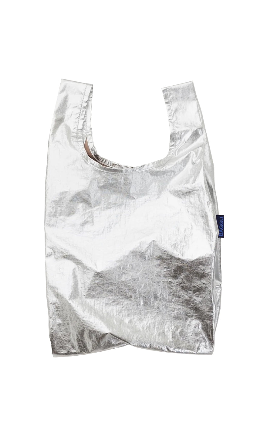 Chrome Metallic Baby Baggu