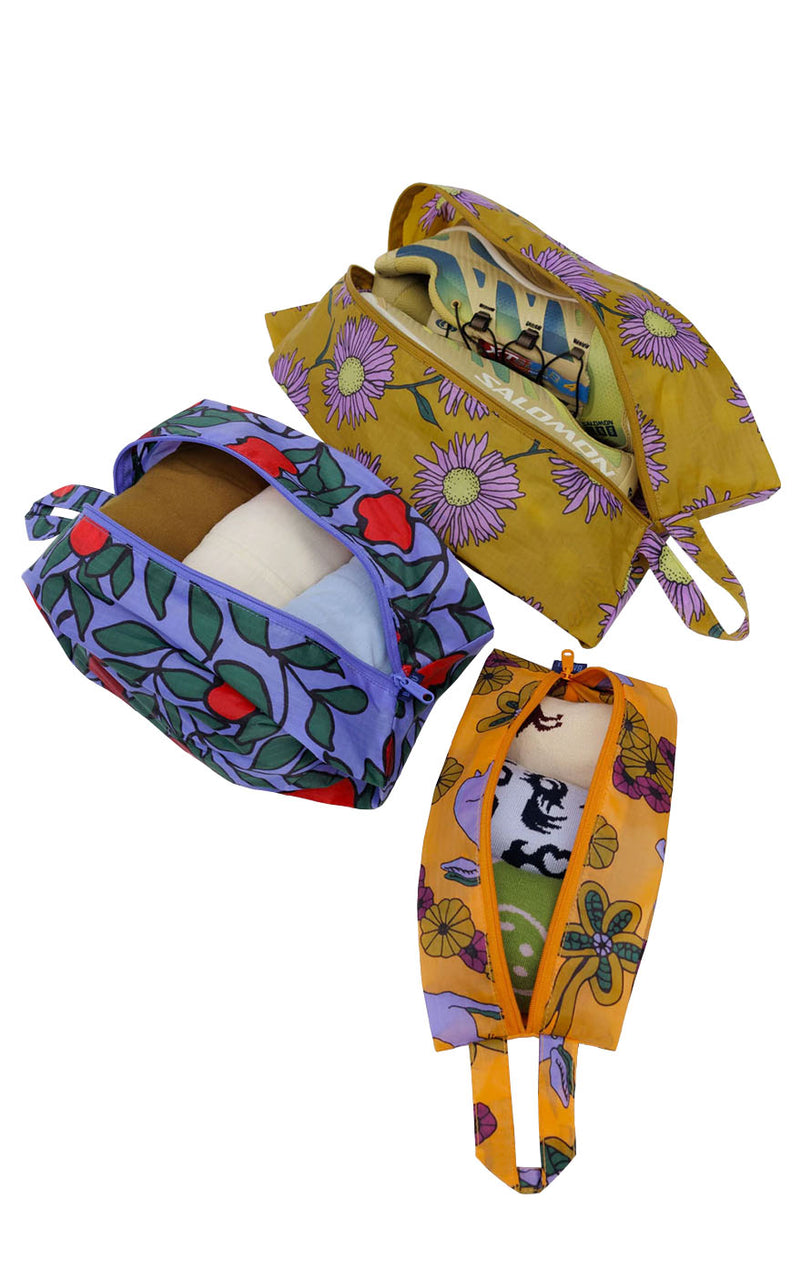 3D Zip Set in Night Orchid