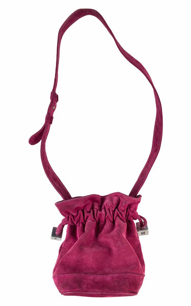 DKNY Fuchsia Bucket Bag