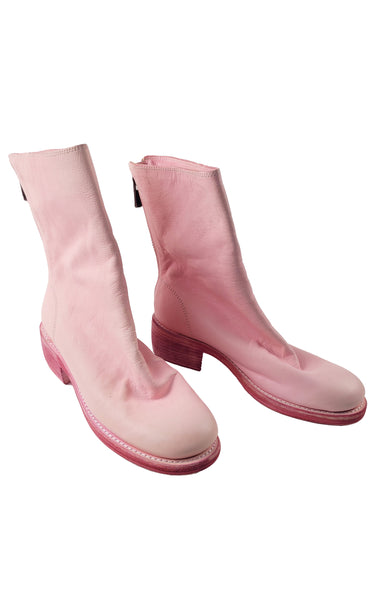 GUIDI Bubblegum Pink Boots
