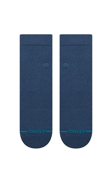 Icon Quarter Socks in Deep Teal
