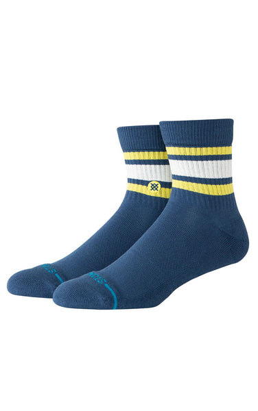 Boyd Quarter Socks in Deep Teal