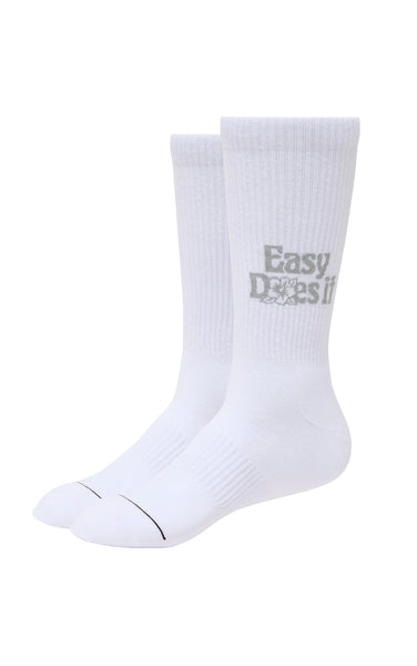 Bloom Graphic Sock in White