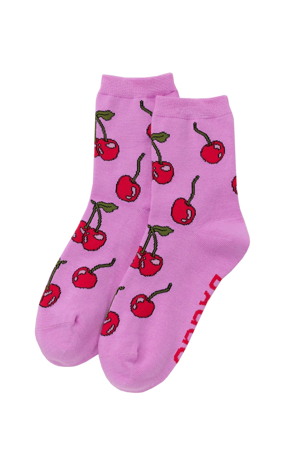 Cherries Crew Sock