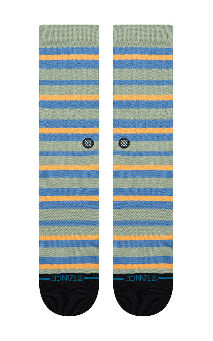 Brett Crew Sock in Light Green