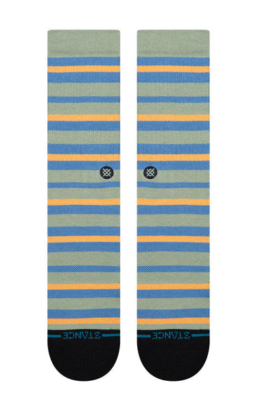 Brett Crew Sock in Light Green