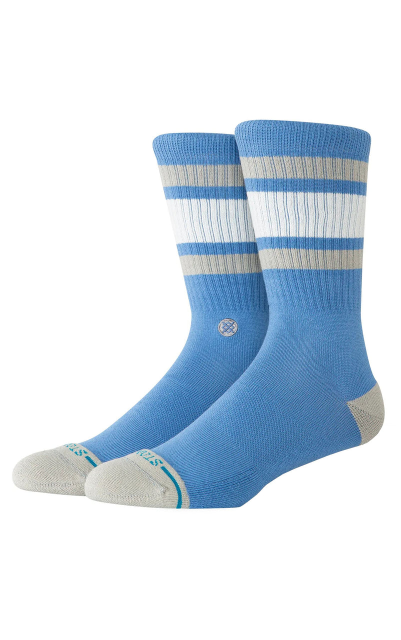 Boyd Crew Socks in Capri Blue
