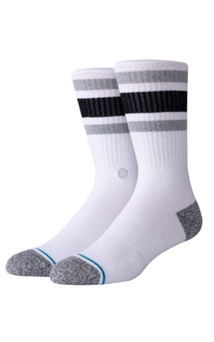 Boyd Crew Socks in White