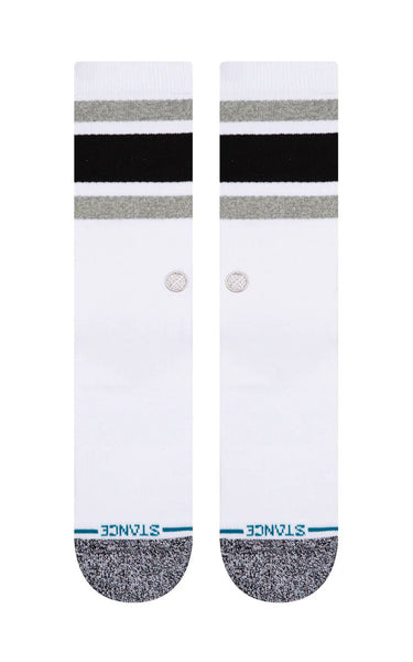 Boyd Crew Socks in White