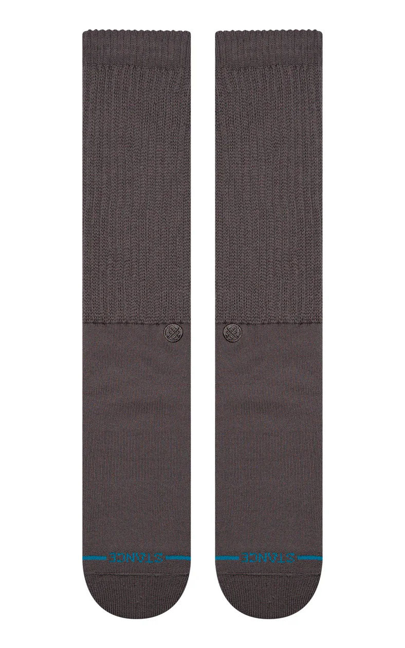 Icon Slouch Crew in Charcoal