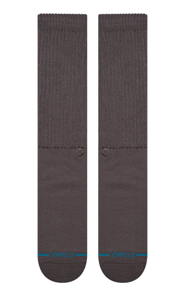 Icon Slouch Crew in Charcoal