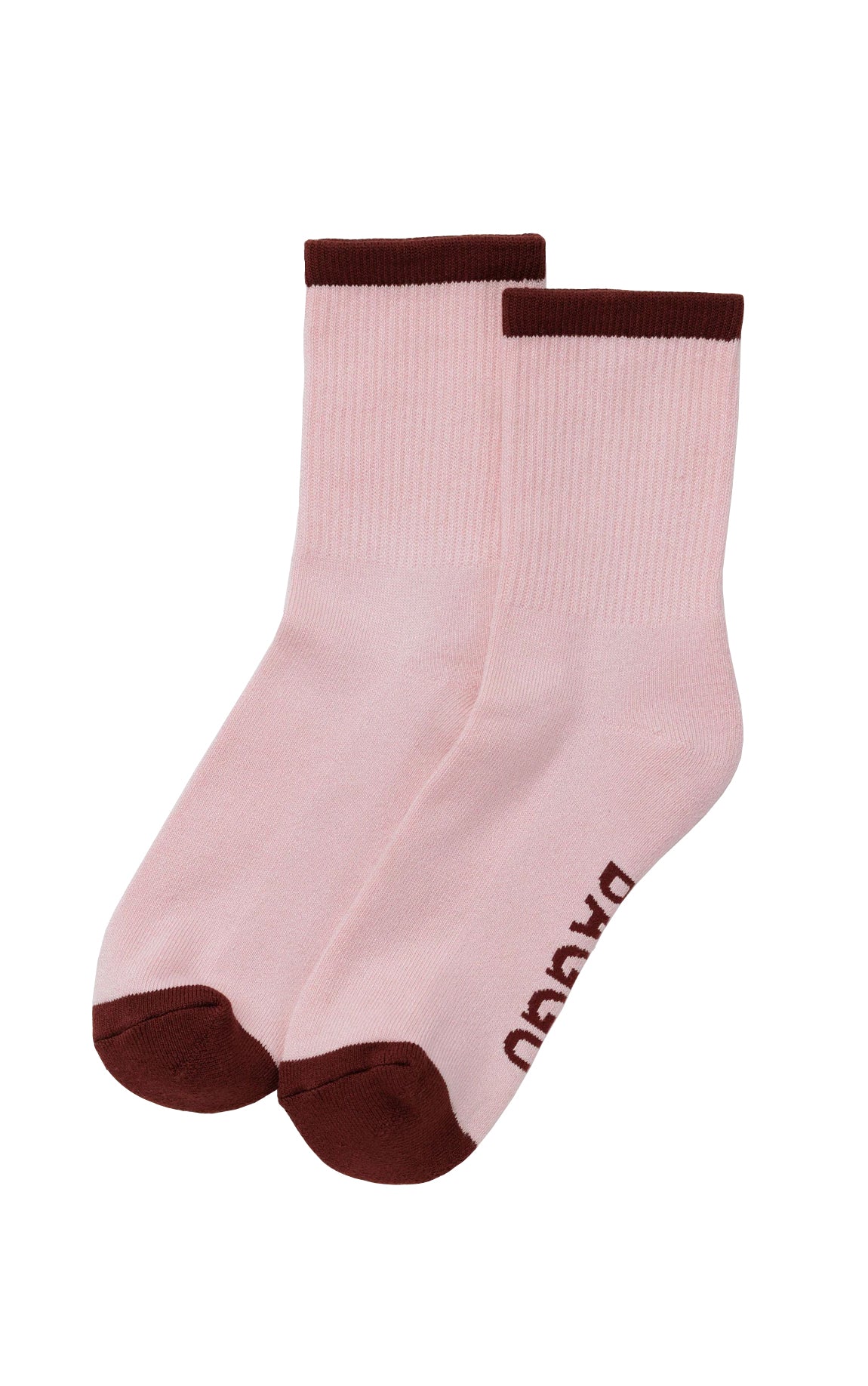 Ribbed Sock in Blush Mix