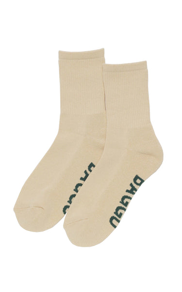 Ribbed Sock in Ecru