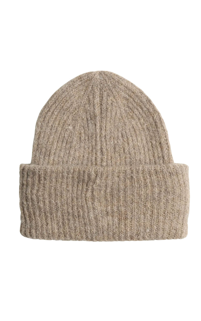 Bera Alpaca Toque in Silver Mink