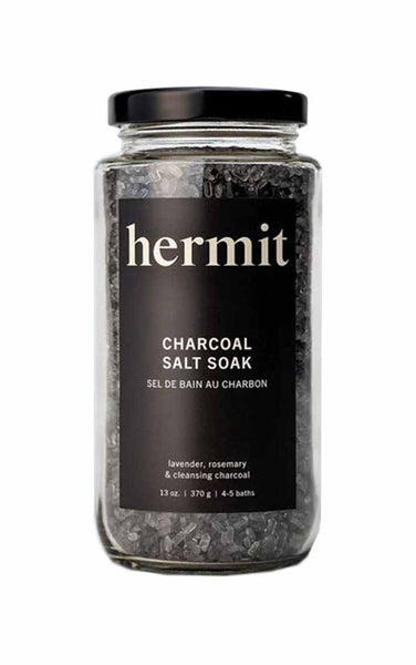 Rosemary & Lavender Charcoal Salt Soak