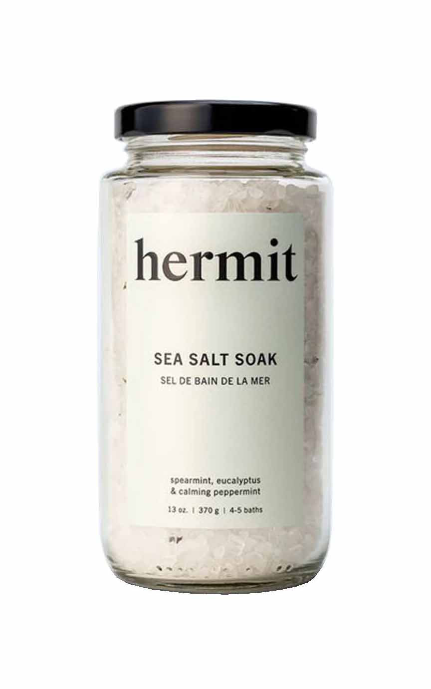 Spearmint, Eucalyptus & Peppermint Sea Salt Soak