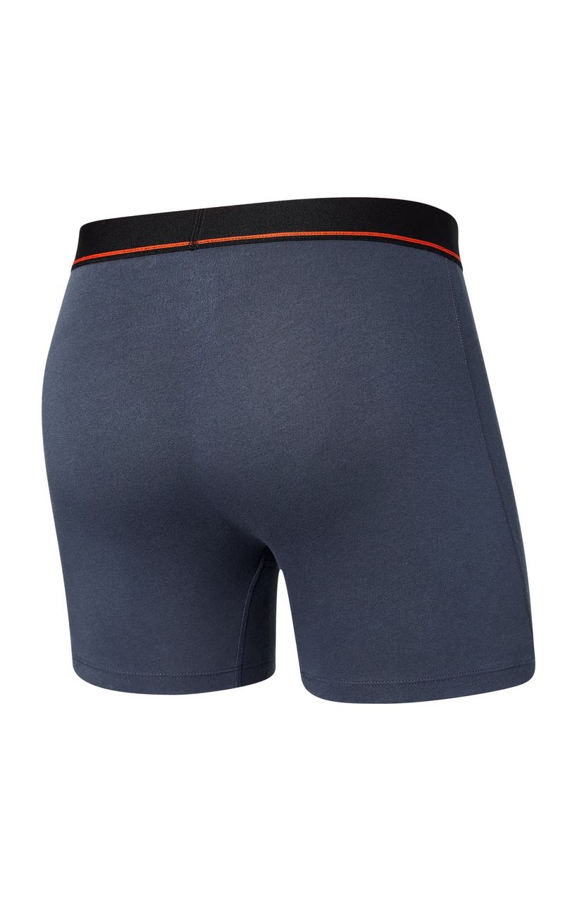 Non-Stop Stretch Cotton Boxer Brief in Dark Navy