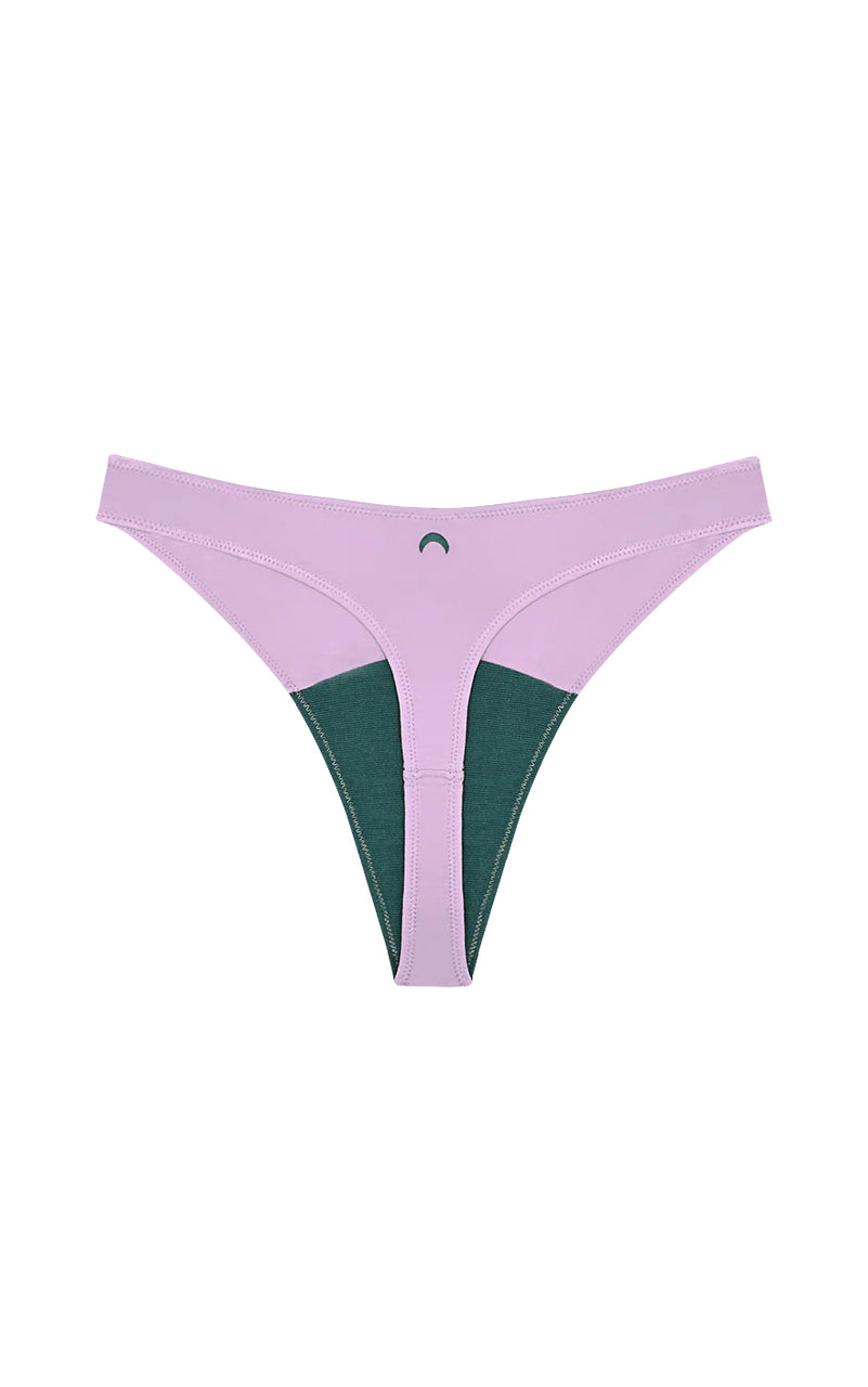 High Rise Thong Undies in Lilac