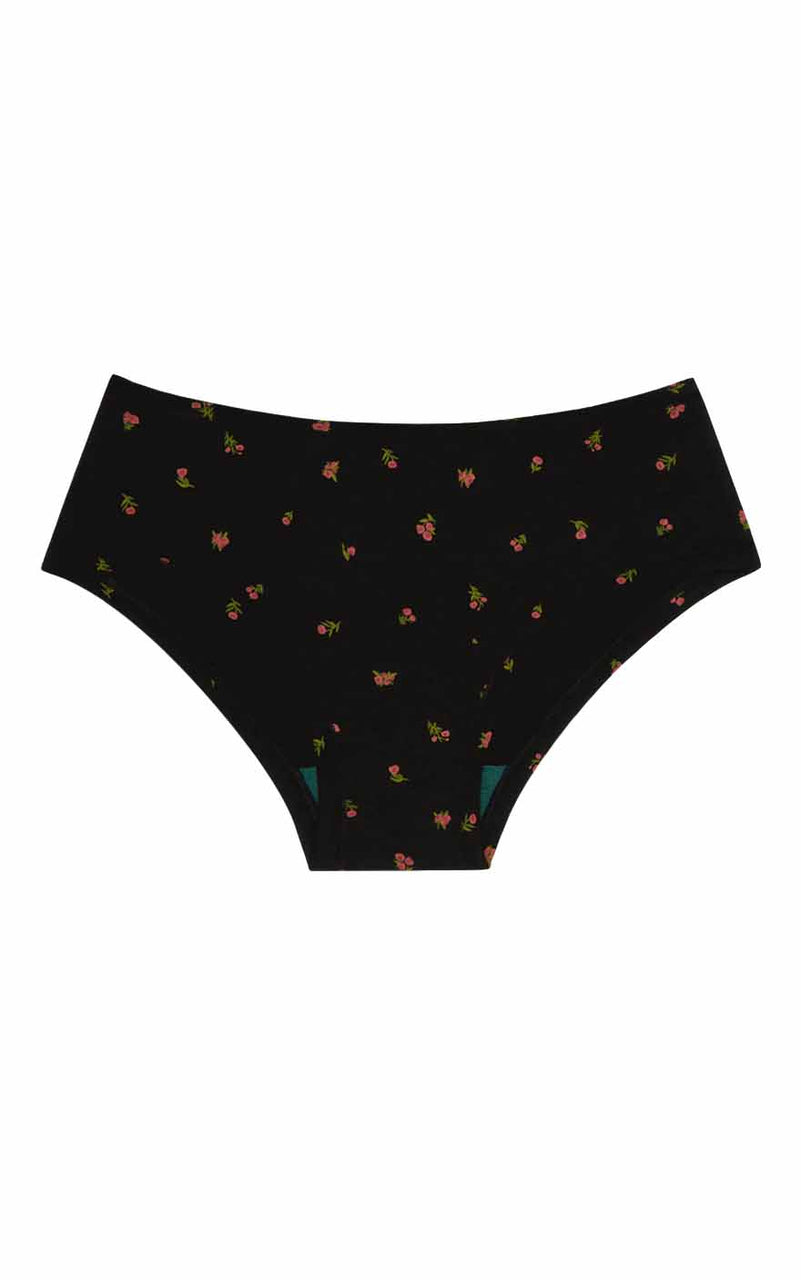 Hipster Undies in Midnight Rose