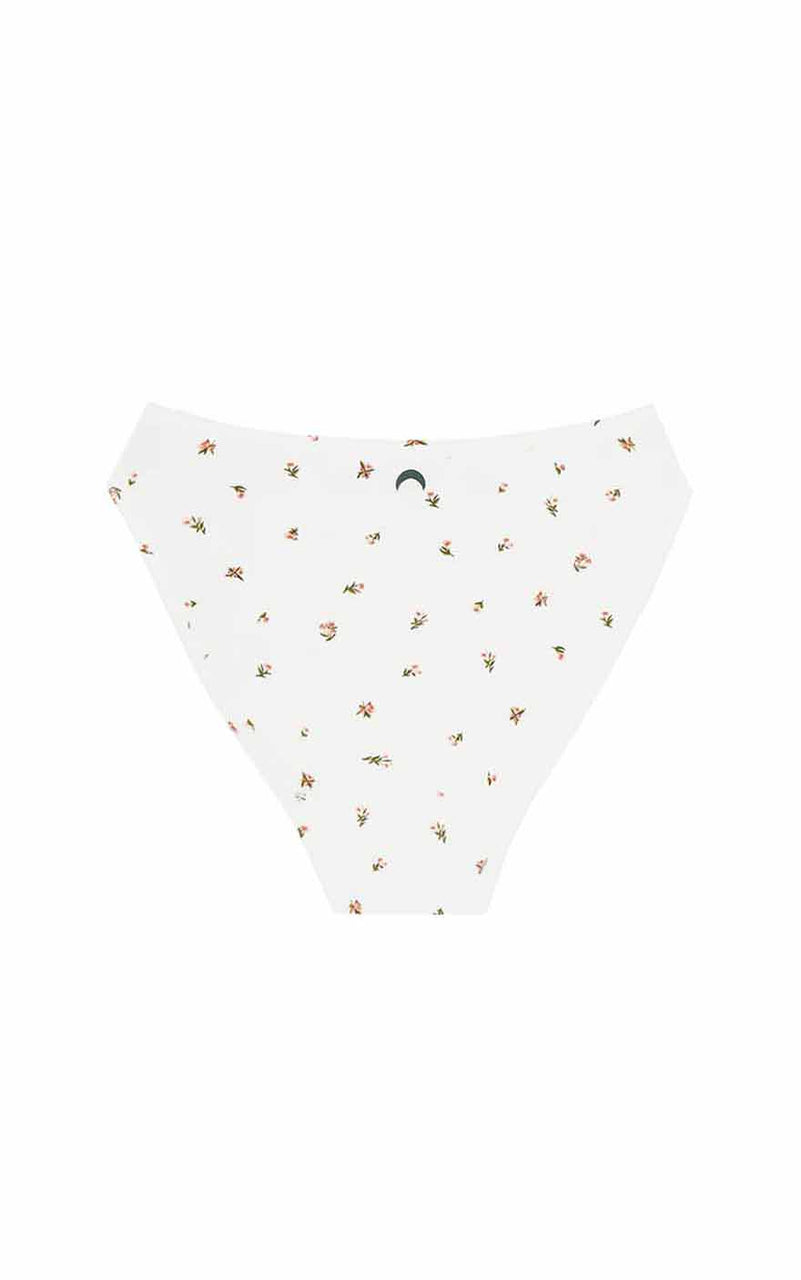 High Rise Bikini Undies in Morning Rose