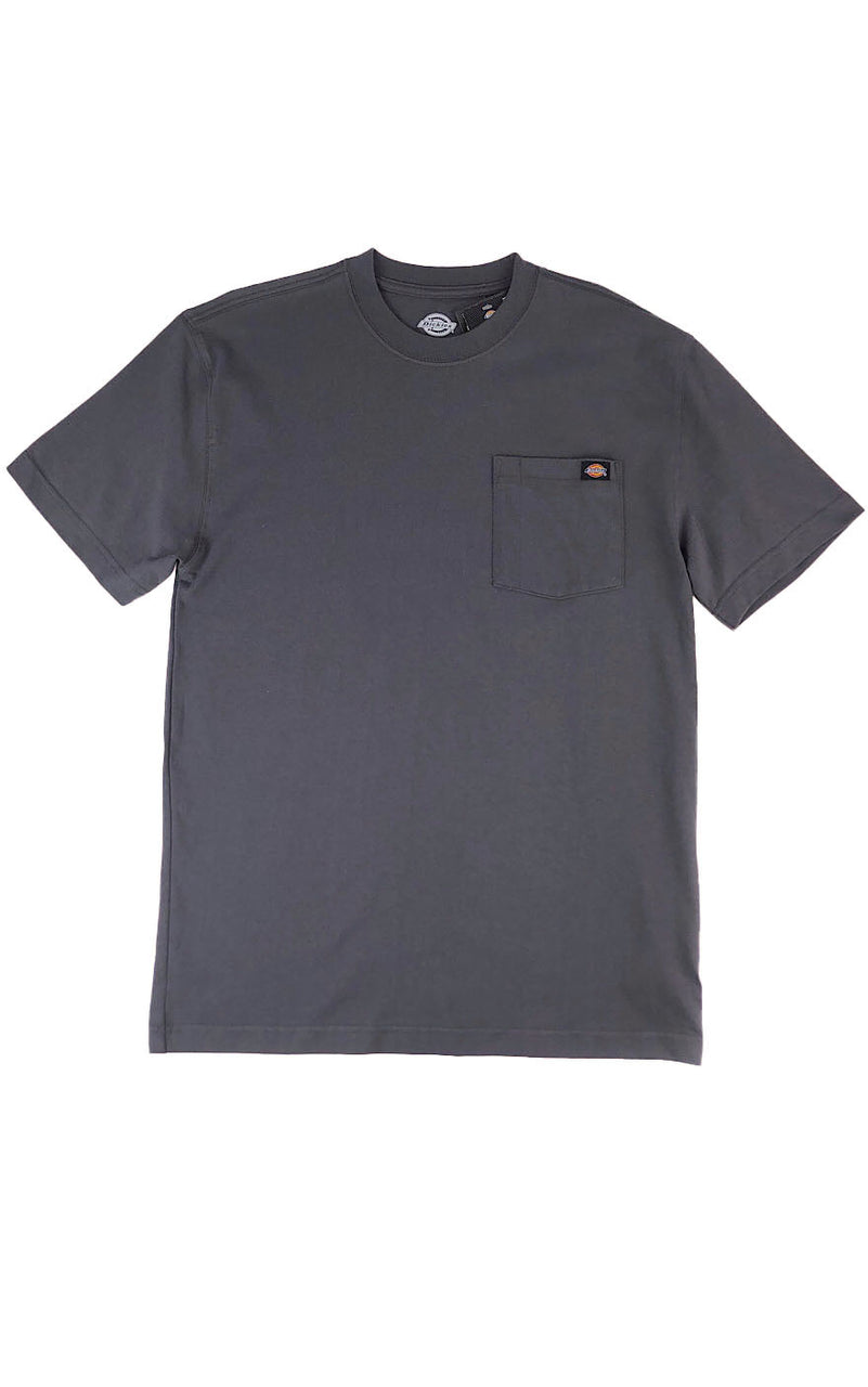 Short Sleeve Heavyweight Tee in Charcoal