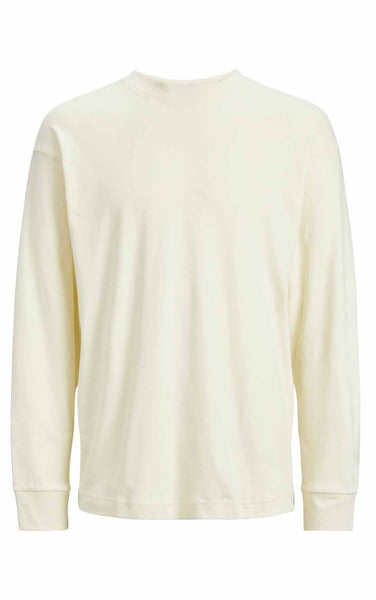 Pure Long Sleeve Tee in Marshmallow