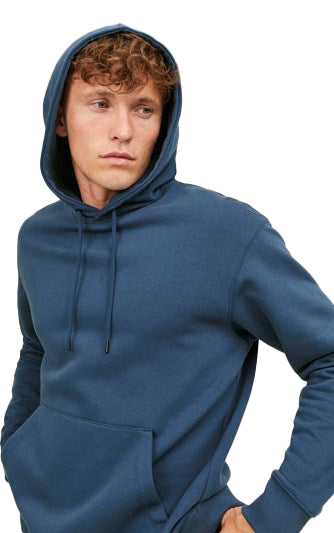 Star Relaxed Pullover Hoodie in Ultimate Grey