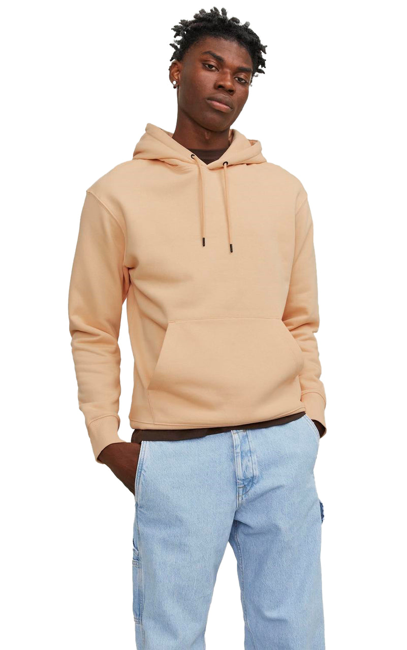 Star Relaxed Pullover Hoodie in Apricot Ice