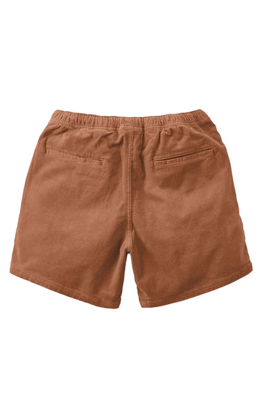 Cord Local Shorts in Rust