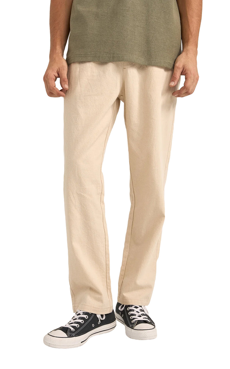 Linen Jam Pant in Bone