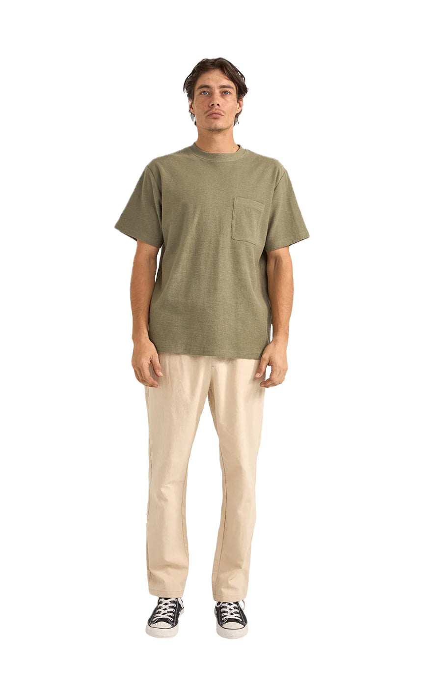 Linen Jam Pant in Bone